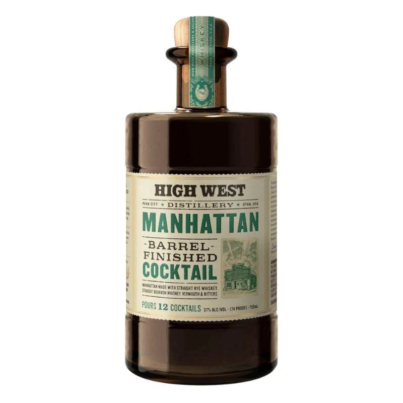 High West Manhattan Barrel Finished Cocktail 750mL