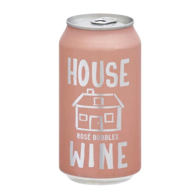 HOUSE WINE ROSE BUBBLES RAINCAN24P