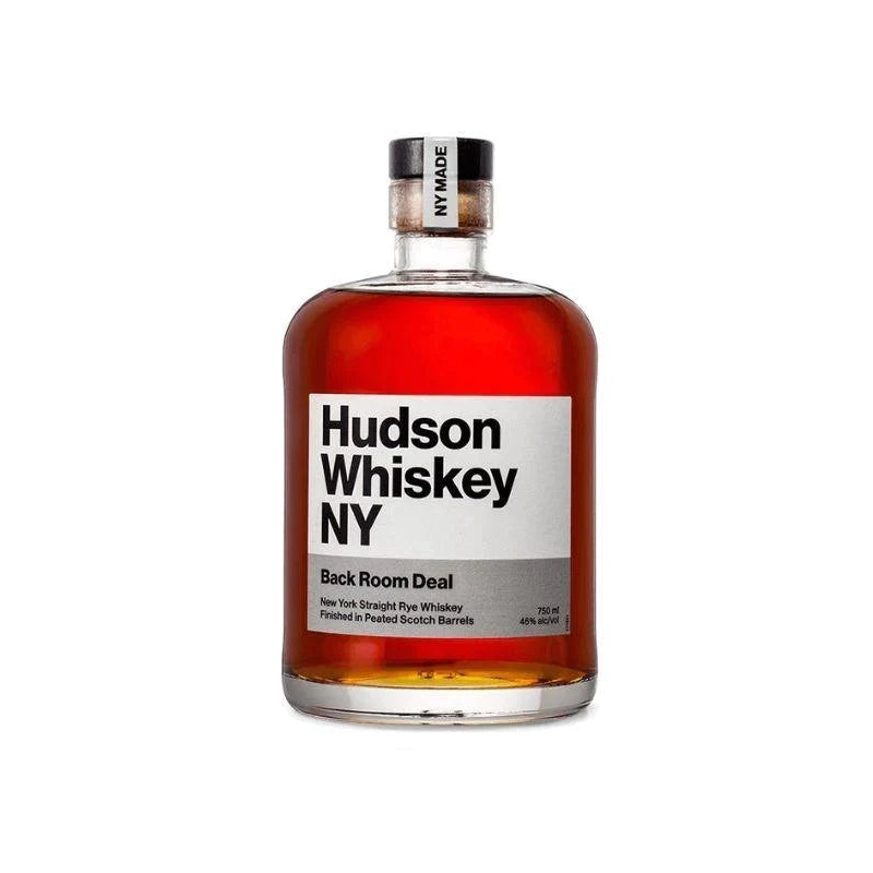 Hudson Whiskey NY Back Room Deal Straight Rye Whiskey 750mL