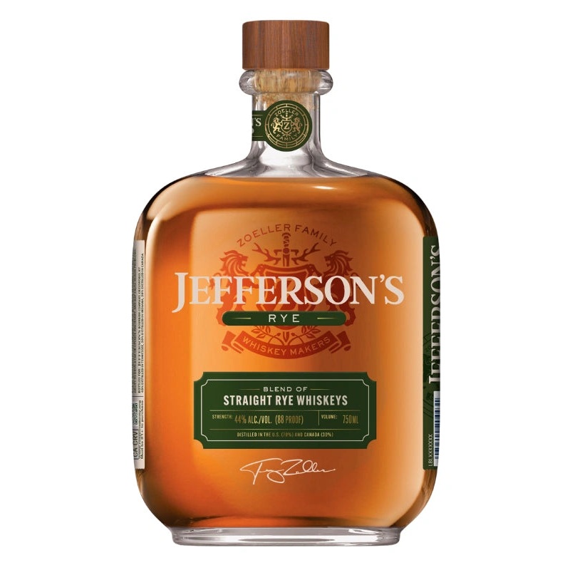 Jeffersons Rye Whiskey 750mL