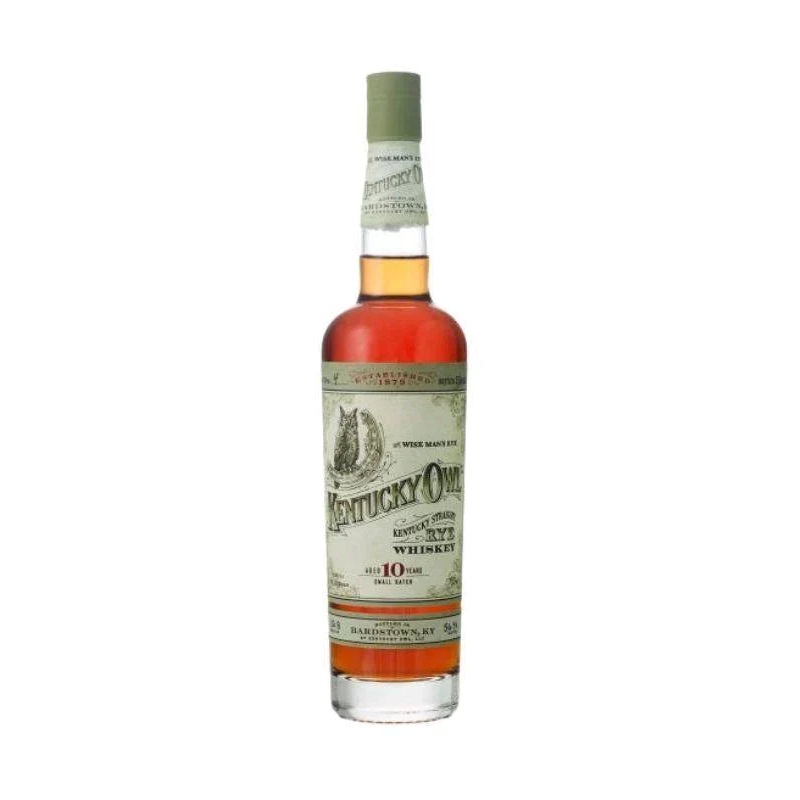 Kentucky Owl Aged 10 Years Batch No. 4 Straight Rye Whiskey 750mL