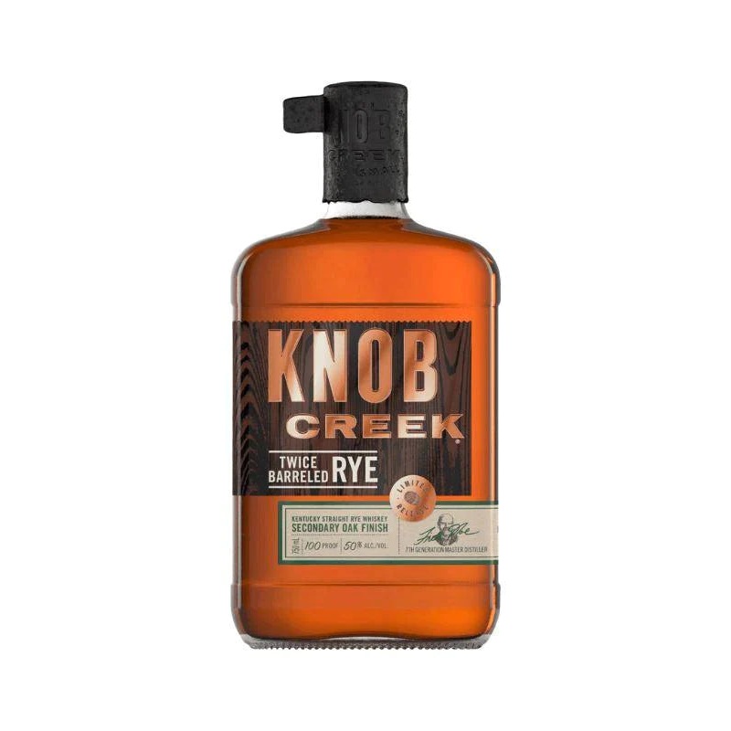 Knob Creek Twice Barreled Rye Whiskey Limited Release 750mL