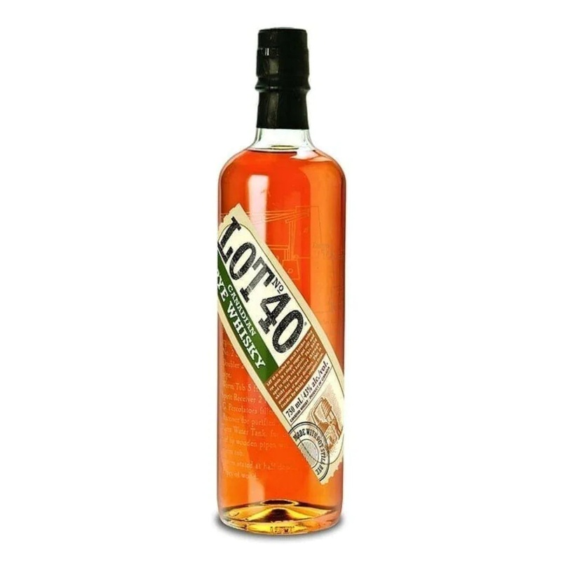 Lot 40 Canadian Rye Whiskey 750mL