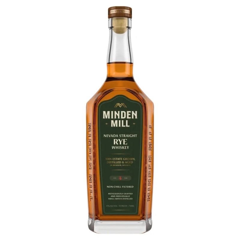 Minden Mill Nevada Straight Rye Whiskey 750mL