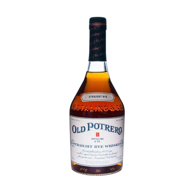 Old Potrero Single Malt Straight Rye Whiskey 750mL