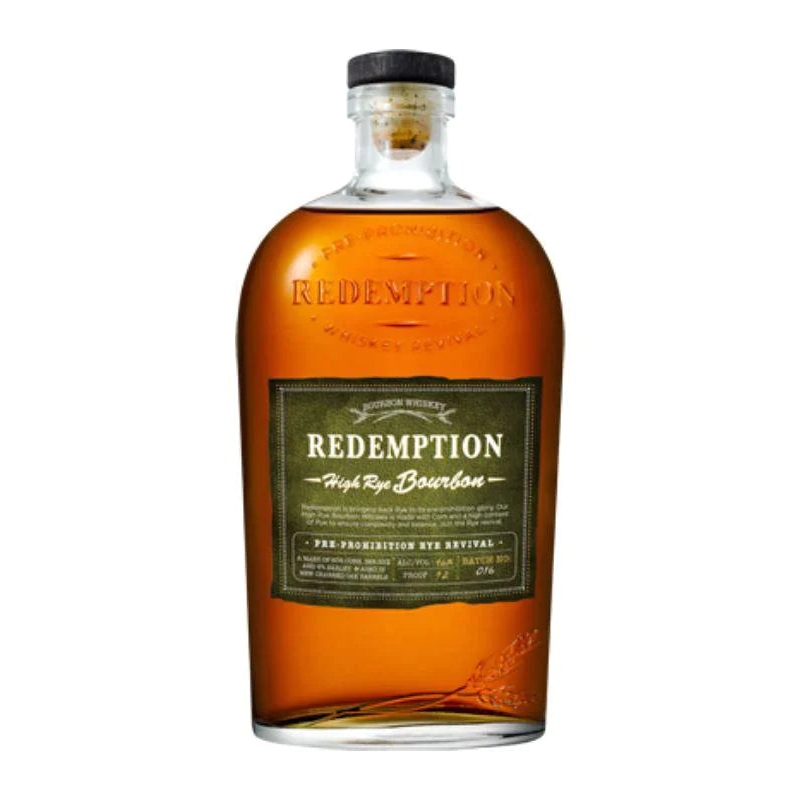 Redemption High Rye Bourbon Whiskey 750mL