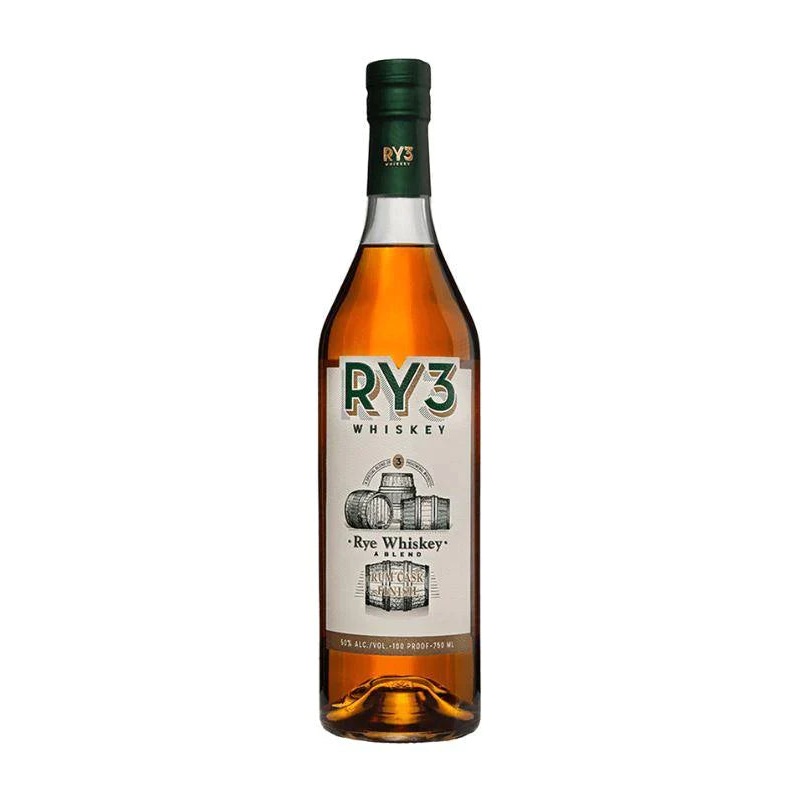 Ry3 Rum Cask Finish Whiskey 750mL