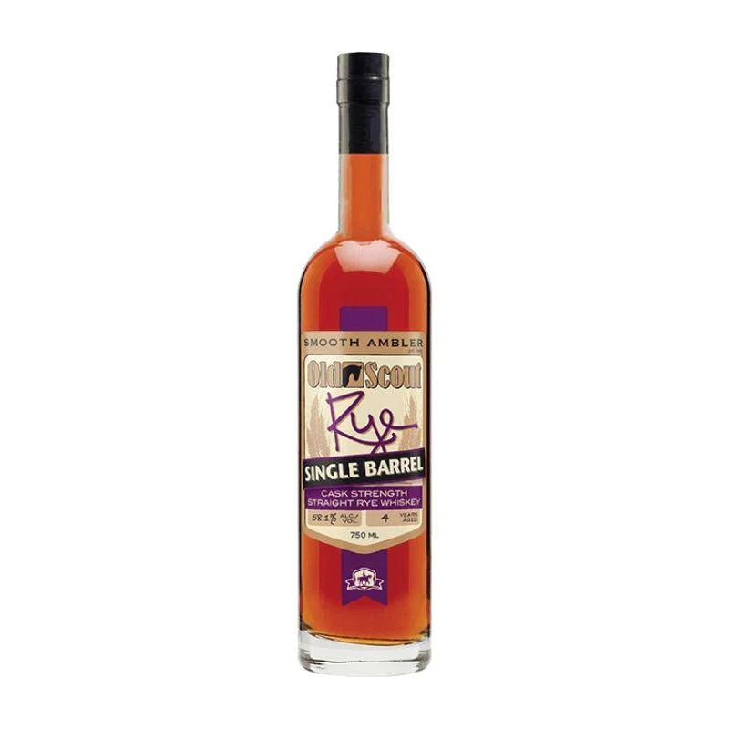 Smooth Ambler Old Scout Single Barrel Rye Whiskey 750mL