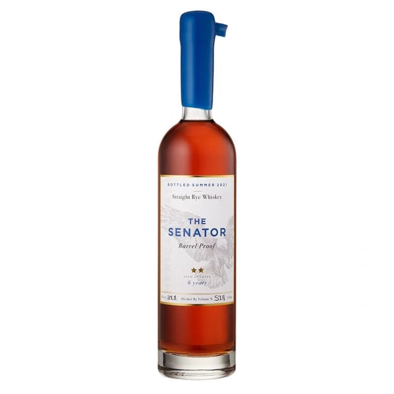 The Senator Barrel Proof 6 Years Old Straight Rye Whiskey 750mL