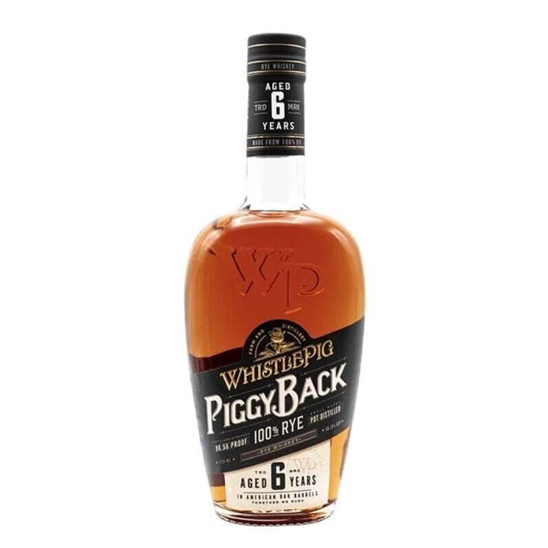 WhistlePig Piggyback 6 Year Old Rye 750mL