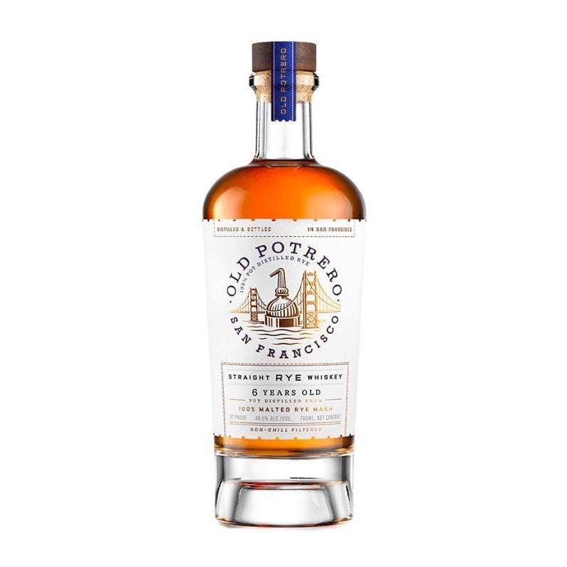 Old Potrero Straight Rye Whiskey 700mL