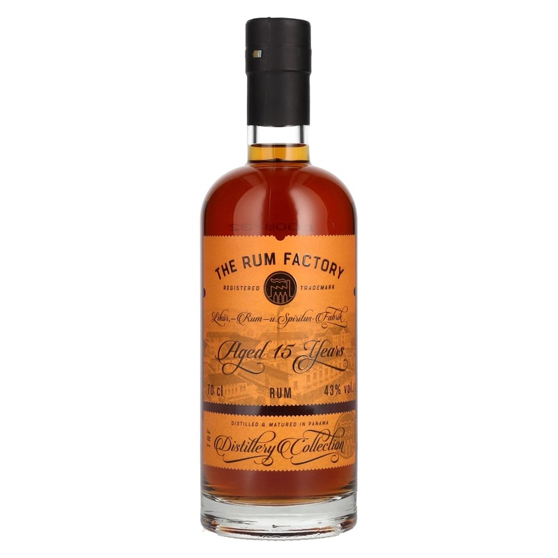 The Rum Factory 15 Years Old Rum 43% Vol. 0,7l