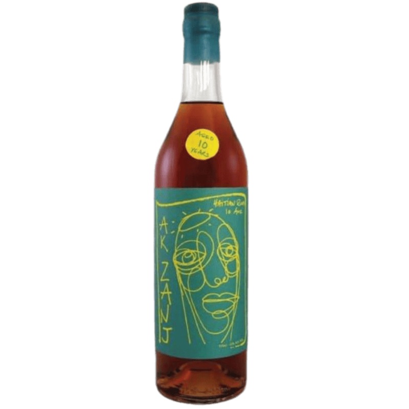 Ak Zanj Haitian Dark Rum 10 Year - 750ML