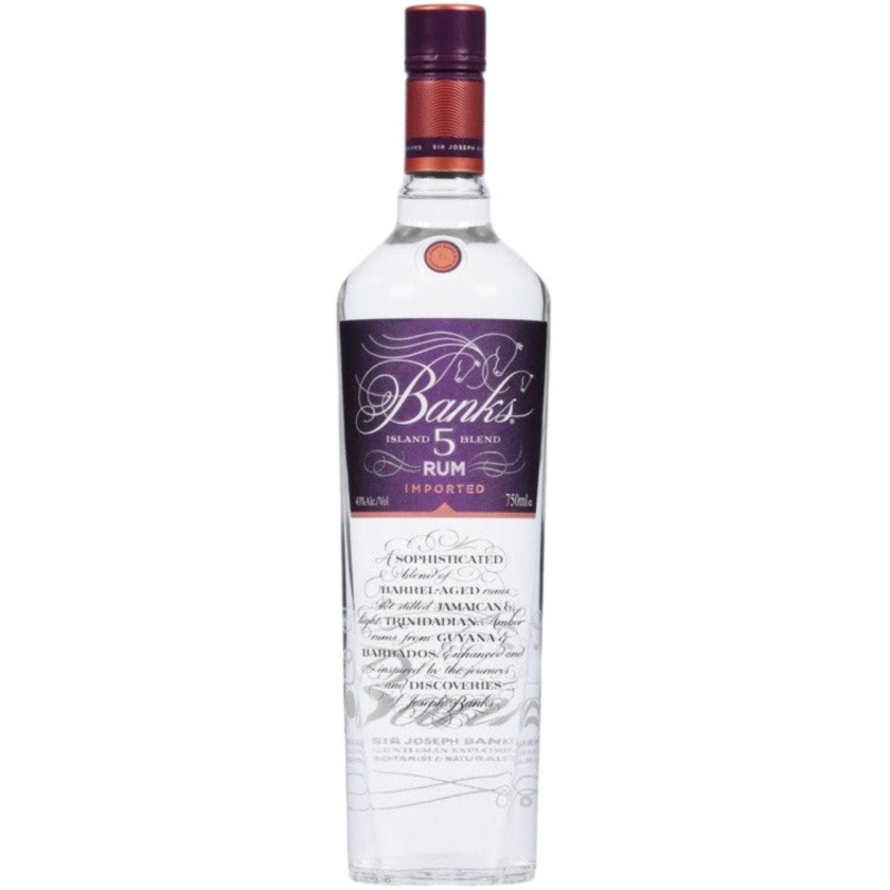 Banks Light Rum 5 Island Blend - 750ML