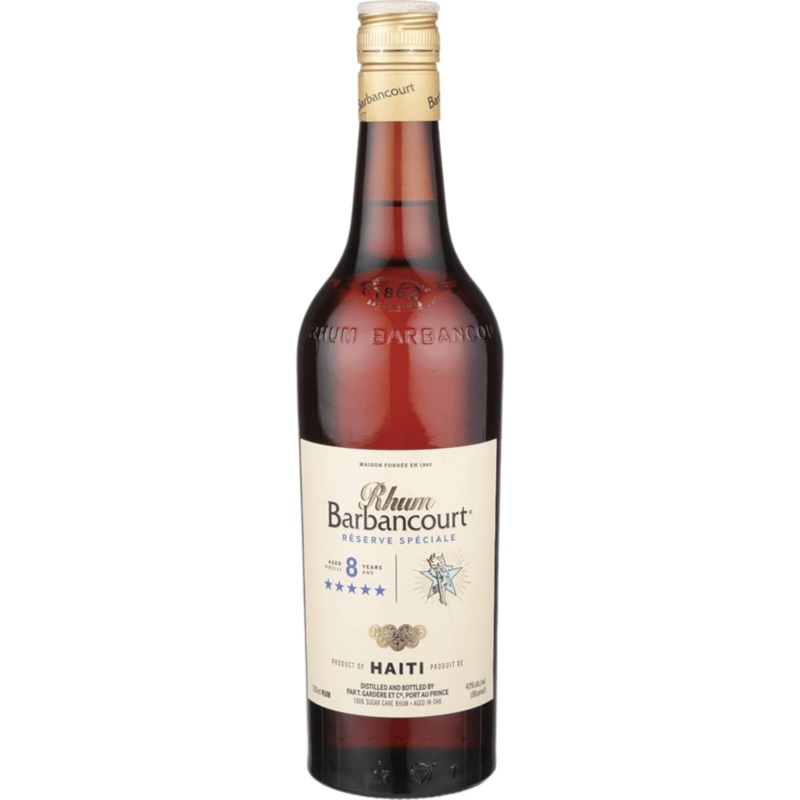 Barbancourt 5 Star 8 Year Rum - 750ML