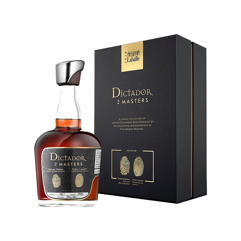 Dictador Rum 2 Masters Laballe 1976