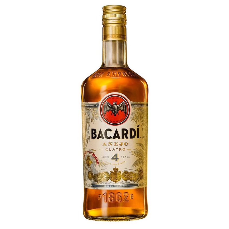 Bacardi Anejo 4 Year 750ml