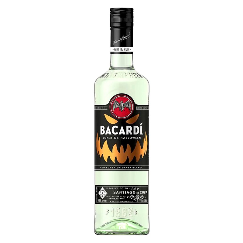 Bacardi Superior Light Halloween Rum