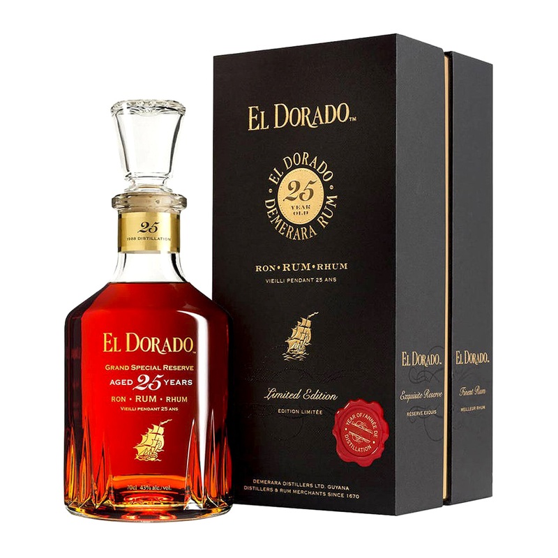 El Dorado 25 Year Finest Demerara Rum