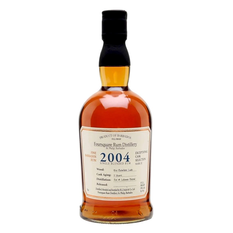 Foursquare 2004 Cask Strength Rum