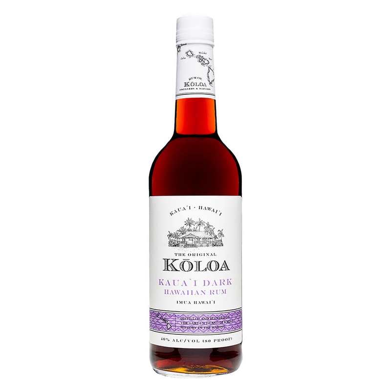 Koloa Kaua`i Dark Rum