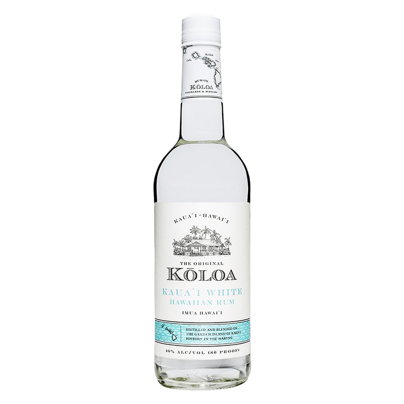 Koloa Kaua`i White Rum 750ml