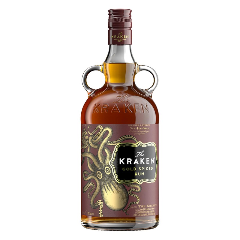Kraken Gold Spiced Rum 750ml
