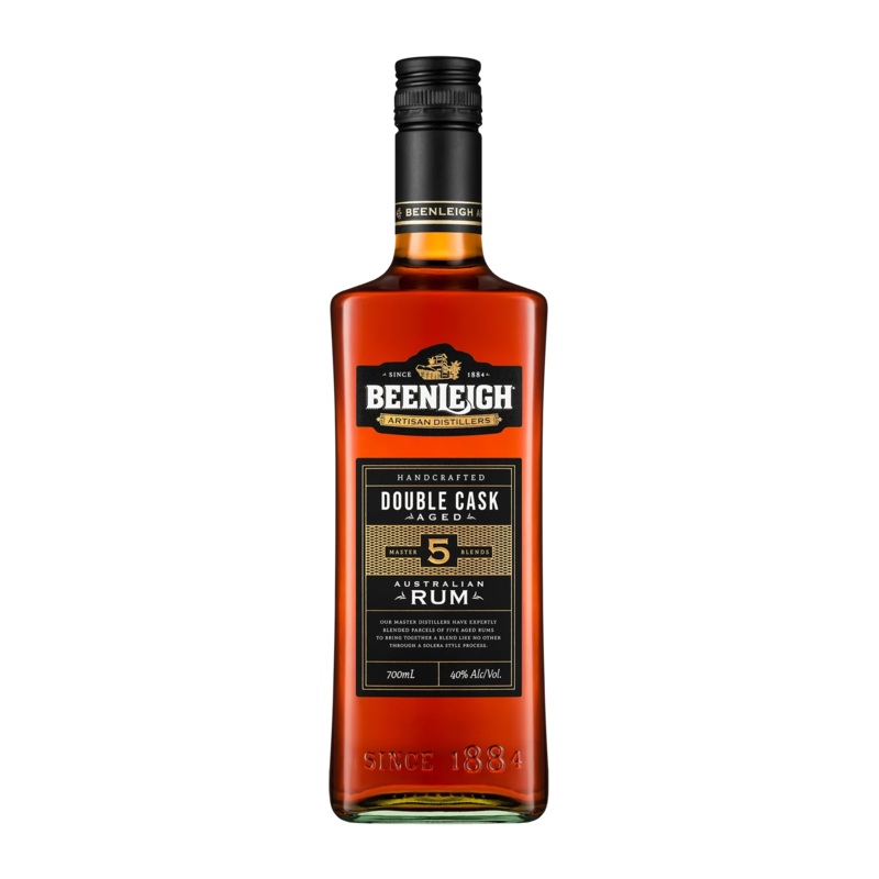 Beenleigh Handcrafted Double Cask 5 Year Old Rum 700ml
