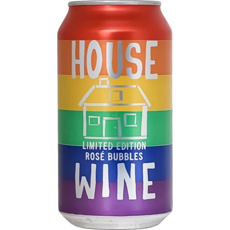 House Rose Rainbow Bubbles Cans 355 ml