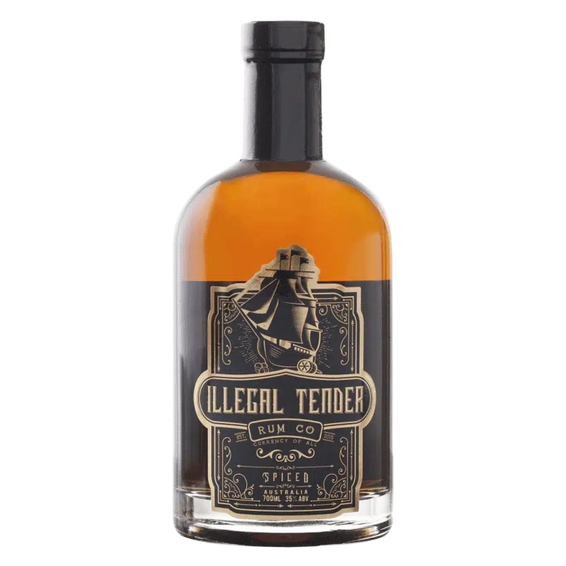 Illegal Tender Rum Co Bushtucker Spiced 700ml
