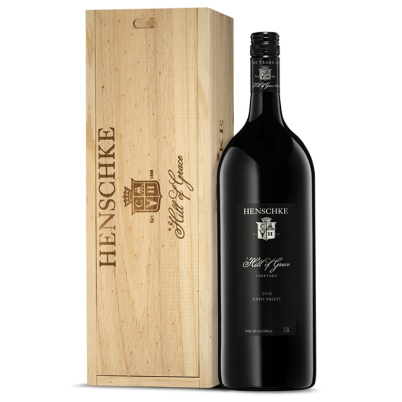 2018 Henschke Hill of Grace Shiraz 1.5L Magnum Original Wood Box