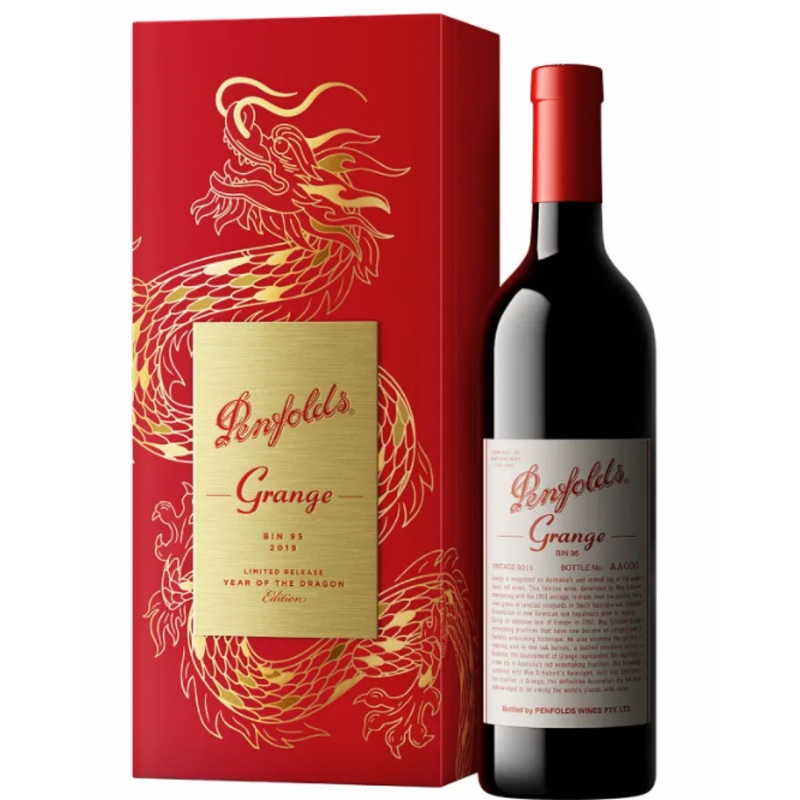 2019 Penfolds Bin 95 Grange Shiraz Lunar New Year of Dragon Limited Release 750ml Gift Box