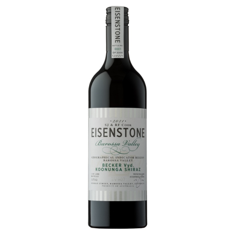 2021 Eisenstone Becker Vyd Koonunga Shiraz 750ml