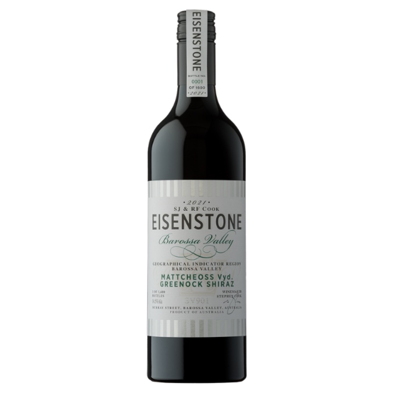 2021 Eisenstone Mattcheoss Vyd Greenock Shiraz 750ml