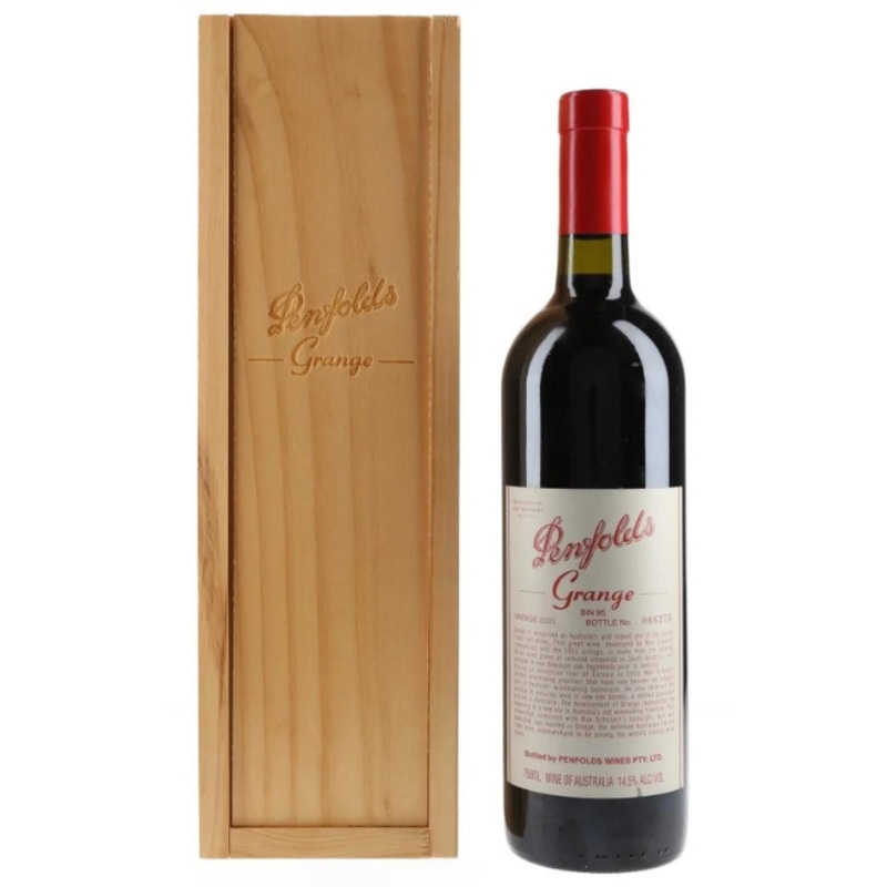 2001 Penfolds Bin 95 Grange Shiraz 750ml Wood Box