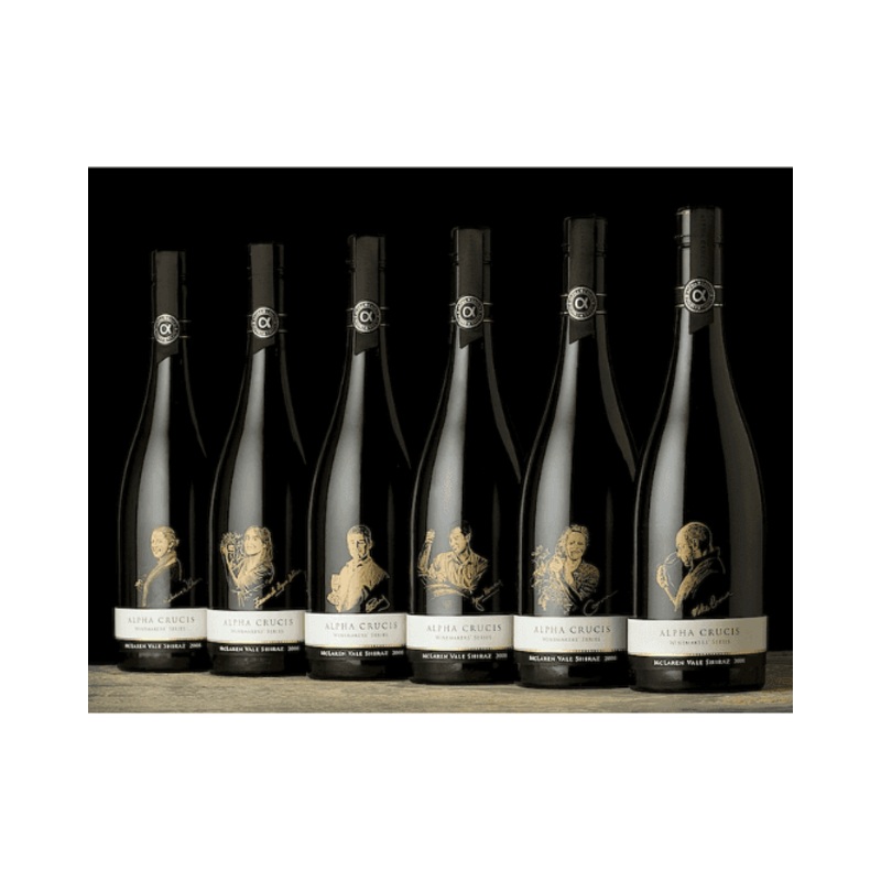 2014 Alpha Crucis Winemakers' Series Shiraz 6 Bottles in Wooden Box 750ml