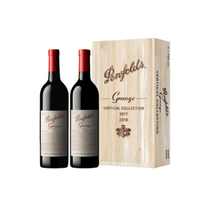 2017/2018 Penfolds Grange Twin Pack wooden Box 750ml