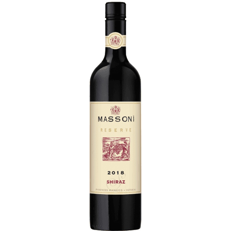 2018 Massoni Reserve Shiraz 750ml