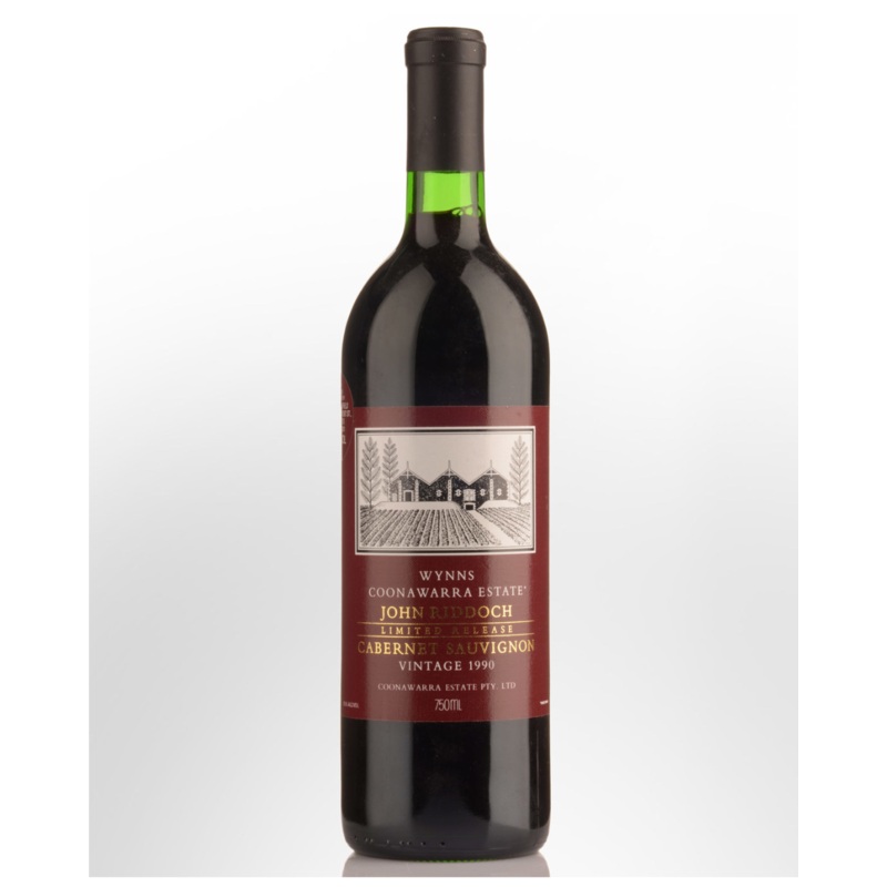 1990 Wynns Coonawarra Estate John Riddoch Cabernet Sauvignon 750ml