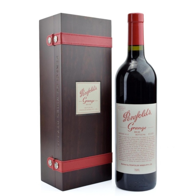 2010 Penfolds Bin 95 Grange Shiraz 750ml Original Wood Box