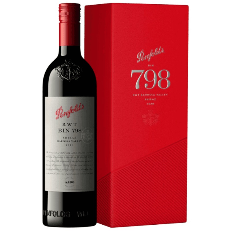 2020 Penfolds RWT Bin 798 Shiraz 750ml Gift Box