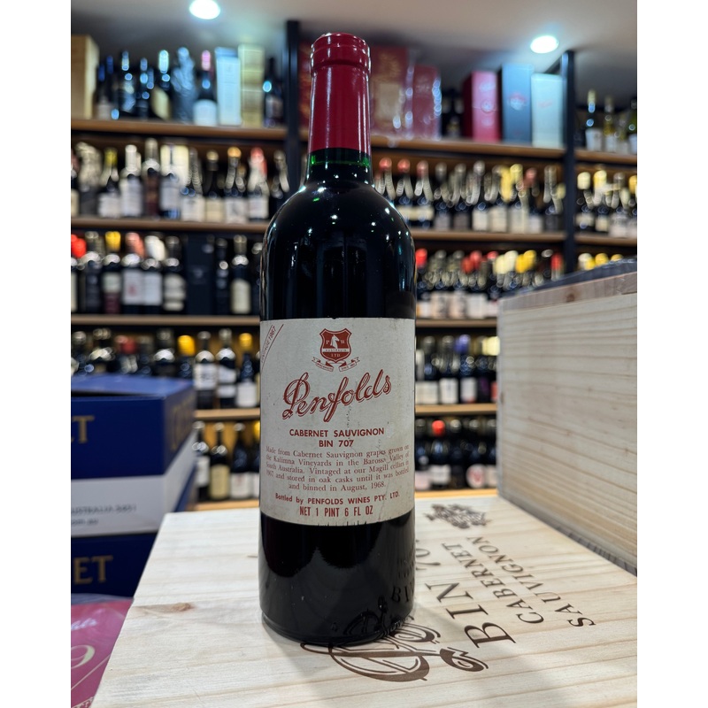 1967 Penfolds Bin 707 Cabernet Sauvignon 750ml