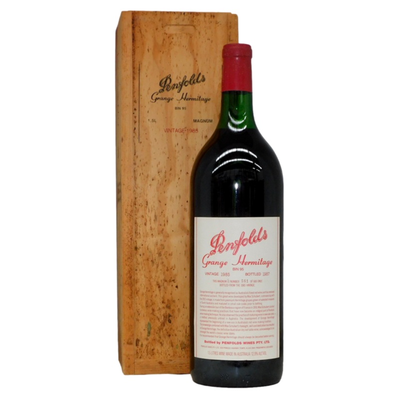1984 Penfolds Bin 95 Grange Shiraz 1.5L Magnum Wood Box