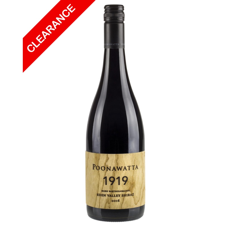 2016 Poonawatta 1919 Shiraz 750ml