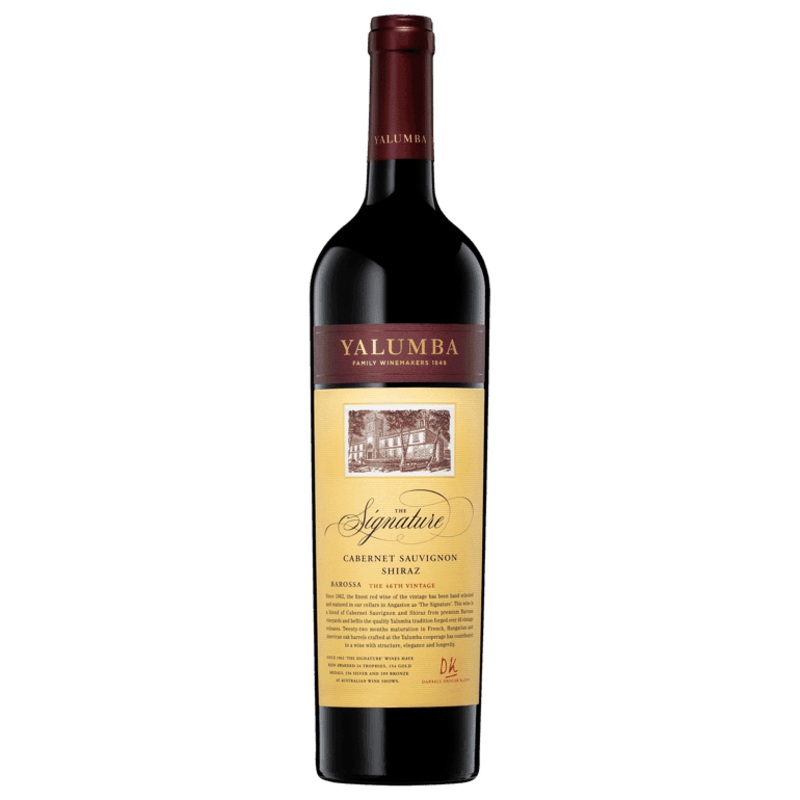 2018 Yalumba The Signature Cabernet Sauvignon Shiraz 750ml Gift Box