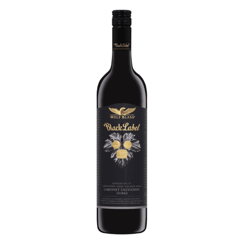 2010 Wolf Blass Black Label 38th Vintage Cabernet Shiraz 750ml