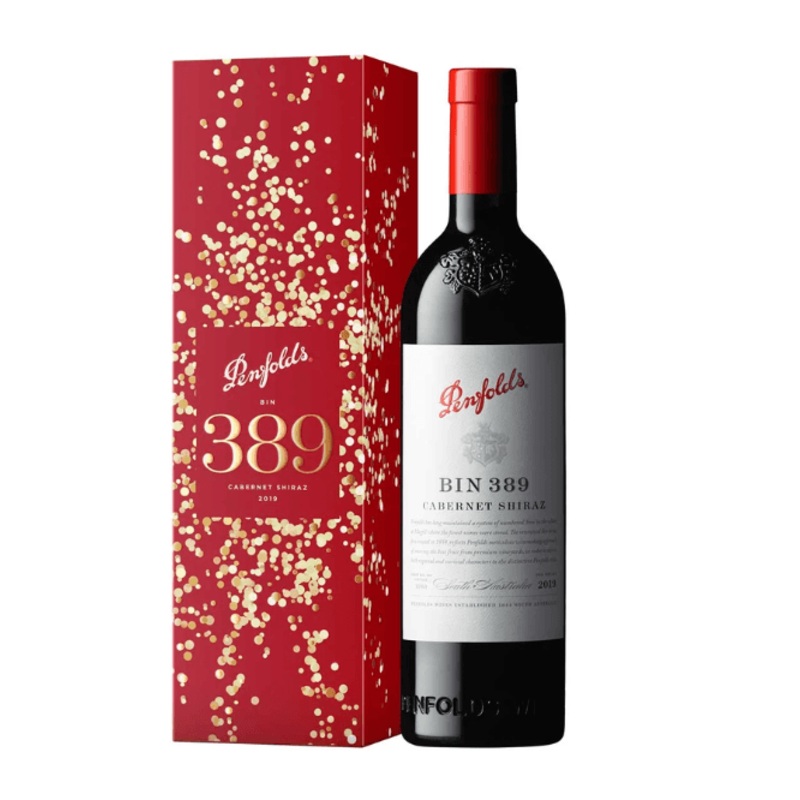 2019 Penfolds Bin 389 Cabernet Shiraz CORK 750ml Gift Box