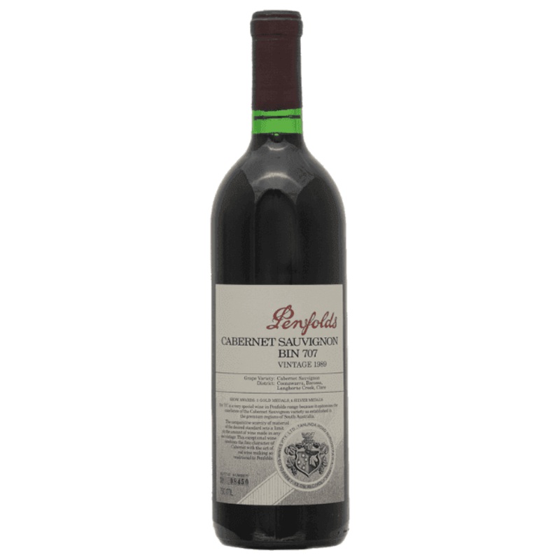1989 Penfolds Bin 707 Cabernet Sauvignon 750ml
