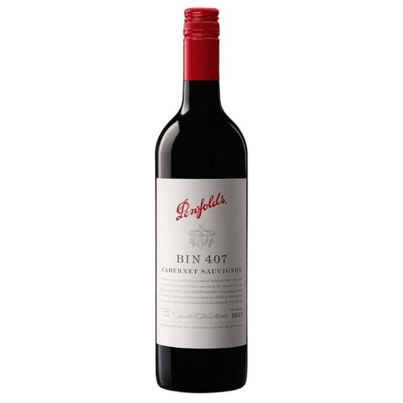 2012 Penfolds Bin 407 Cabernet Sauvignon 750ml