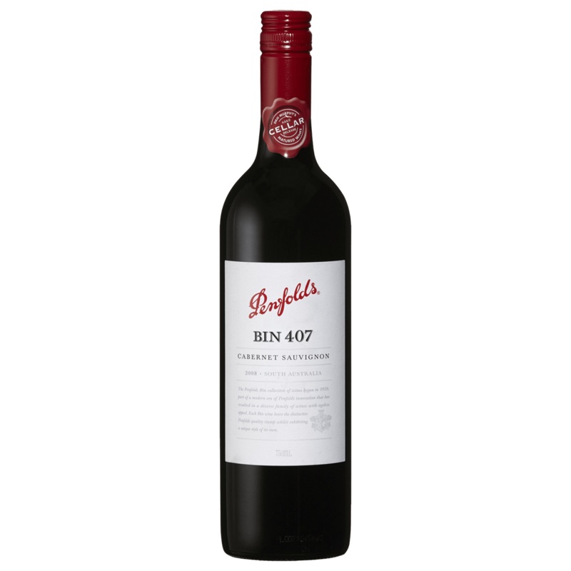 2007 Penfolds Bin 407 Cabernet Sauvignon 750ml